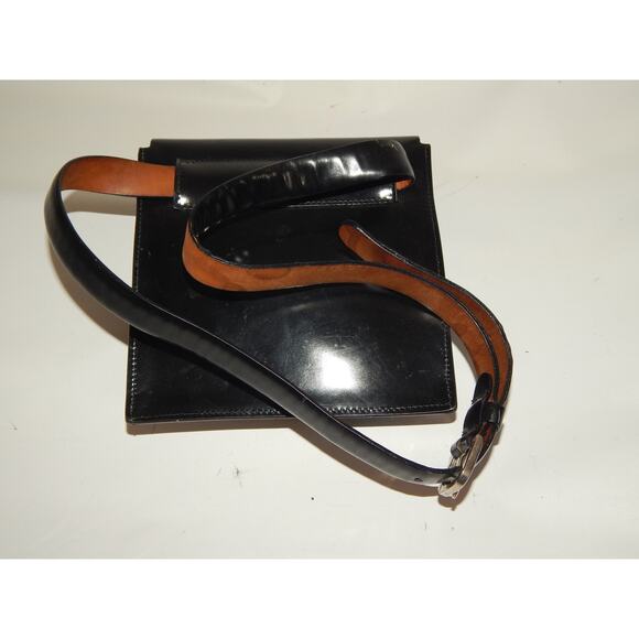 Moschino Patent Leather Waist Handbag 28 - Picture 4 of 7